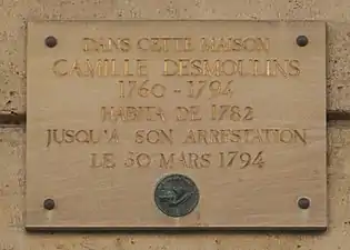 Plaque au No&nbsp;22.
