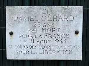 Plaque au no&nbsp;37.
