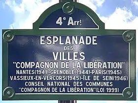 Voir la plaque.