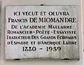 Plaque au no&nbsp;56.