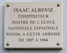 Plaque au no&nbsp;49.