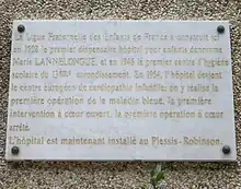 Plaque au no&nbsp;127.