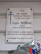 Plaque au no&nbsp;97.