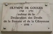 Plaque au no&nbsp;18.