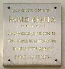 Plaque au no&nbsp;2.