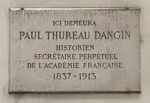 Plaque au no&nbsp;11.