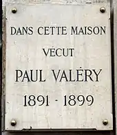 Plaque au no&nbsp;12.