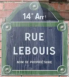 Voir la plaque.