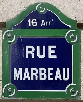 Voir la plaque.