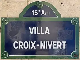 Voir la plaque.