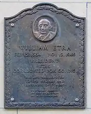 Plaque au no&nbsp;5 bis.