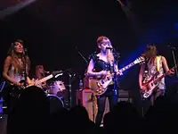 Les Plastiscines en 2009.