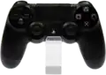 Une manette DualShock 4 utilisée sur la console de jeu PlayStation.