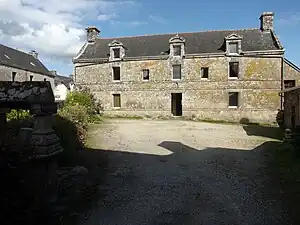 Le manoir de Porh Maner (XVIIe&nbsp;siècle).