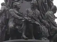 Les diplomates : Alexandre Bezborodko, Ivan Ivanovitch Betskoï