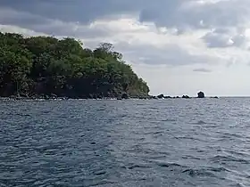 La pointe Batterie en avril 2024.