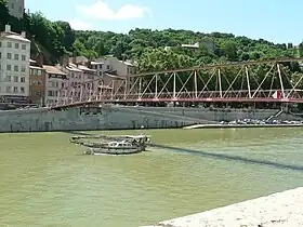 Passerelle de l'Homme de la Roche en 2008