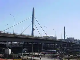 Pont Masséna au-dessus des voies ferrées de la gare d'Austerlitz