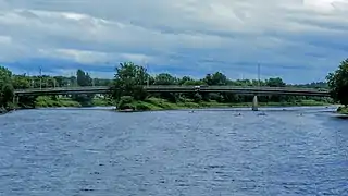 Pont de Scott sur la rivière Chaudière, près de la route 173.