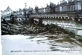 Pont de la République en 1910.
