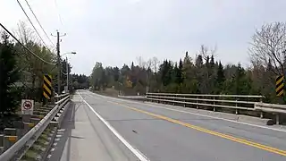 Pont de la route 222 à Saint-Denis-de-Brompton.