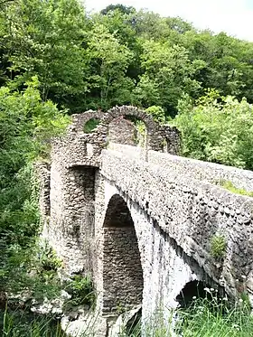 Le pont du Diable en mai 2008.