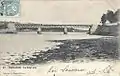Le pont noir de 1894, vue générale. (vers 1900)