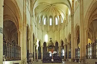 Chœur et autel &nbsp;Classé&nbsp;MH (1991).