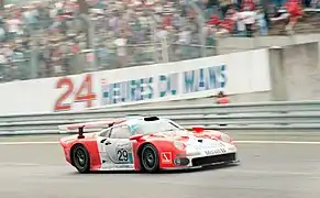 La Porsche 911 GT1 d'Alain Ferté…