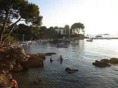 Villa Aujourd'hui, de l'abri de l'Olivette, du cap d'Antibes