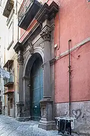 Portail du Palazzo De Liguoro