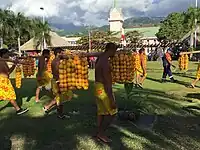 Porteurs d'oranges de la Punaruu