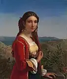 Portrait d'une jeune femme de Retuna (1822), Winterthour, musée Oskar Reinhart « Am Stadtgarten ».