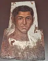 Portrait d'homme, v. 120 ap. J.-C, Musée des Beaux-Arts de Dijon