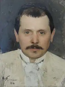 Portrait de Georges Jeanniot (1884), Dijon, musée des Beaux-Arts.