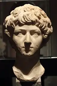 Buste de Lucio Vero jeune (r. 161-169).