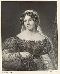 Portrait of Felicia Hemans (n. d.)
