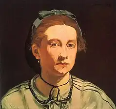 Portrait de Victorine Meurent (1862),musée des Beaux-Arts de Boston.
