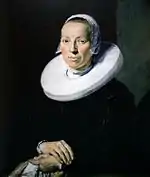 Portrait d’une femme, 1644, huile sur toile, 76&nbsp;x 63&nbsp;cm (Michaelis Collection, Cape Town).