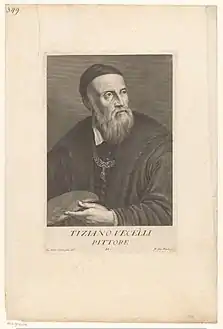 I. D. Campiglia, P. A. Pazzi, Autoportrait de Tiziano Vecellio.