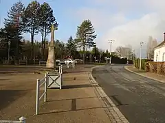 La place de l'Église en 2012.