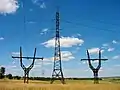 Ligne à très haute tension (35 & 150&nbsp;kV), Oblast de Dnipropetrovsk