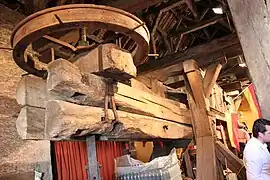 Pressoir des ducs de Bourgogne (XVe&nbsp;siècle).