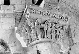 Chapiteau no&nbsp;3 : La Présentation au Temple.