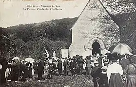 Procession à la chapelle Saint-Martin.