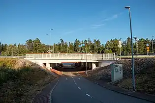 Emplacement de la  gare de Vallinoja&nbsp;(fi)