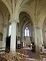 Nef, 3e&nbsp;travée, vue vers le nord-est.