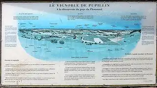 Affiche du kiosque du belvédère.