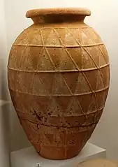 Grand pithos, tombe du char, 530-520 av. J.-C.