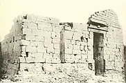 Un temple à l'intérieur de la forteresse en 1908 (photo Wooley)